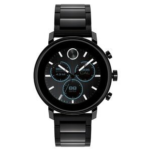 Movado Men's Connect Black Dial Watch - 3660037